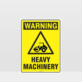 Custom Design Sign,Warning Heavy Machinery Roller Sign